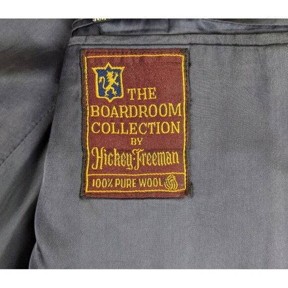 Hickey Freeman Men's Blazer Jacket Sport Coat 100% Wool Size 42 - Picture 13 of 16